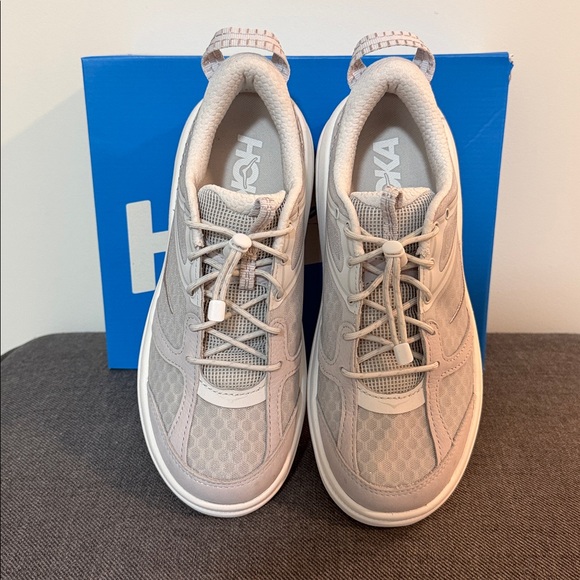 NWT Hoka Bondi B3LS Sneakers All Gender Size W8 / M7 Gray - Picture 7 of 13